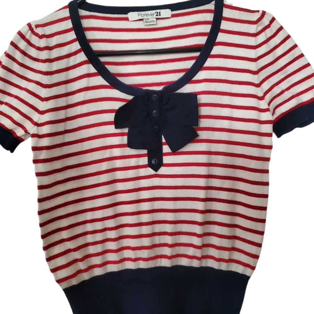 Forever 21 Striped Top